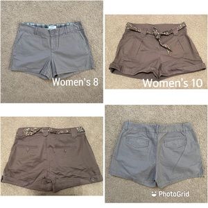 Old Navy and H&M Women’s Shorts